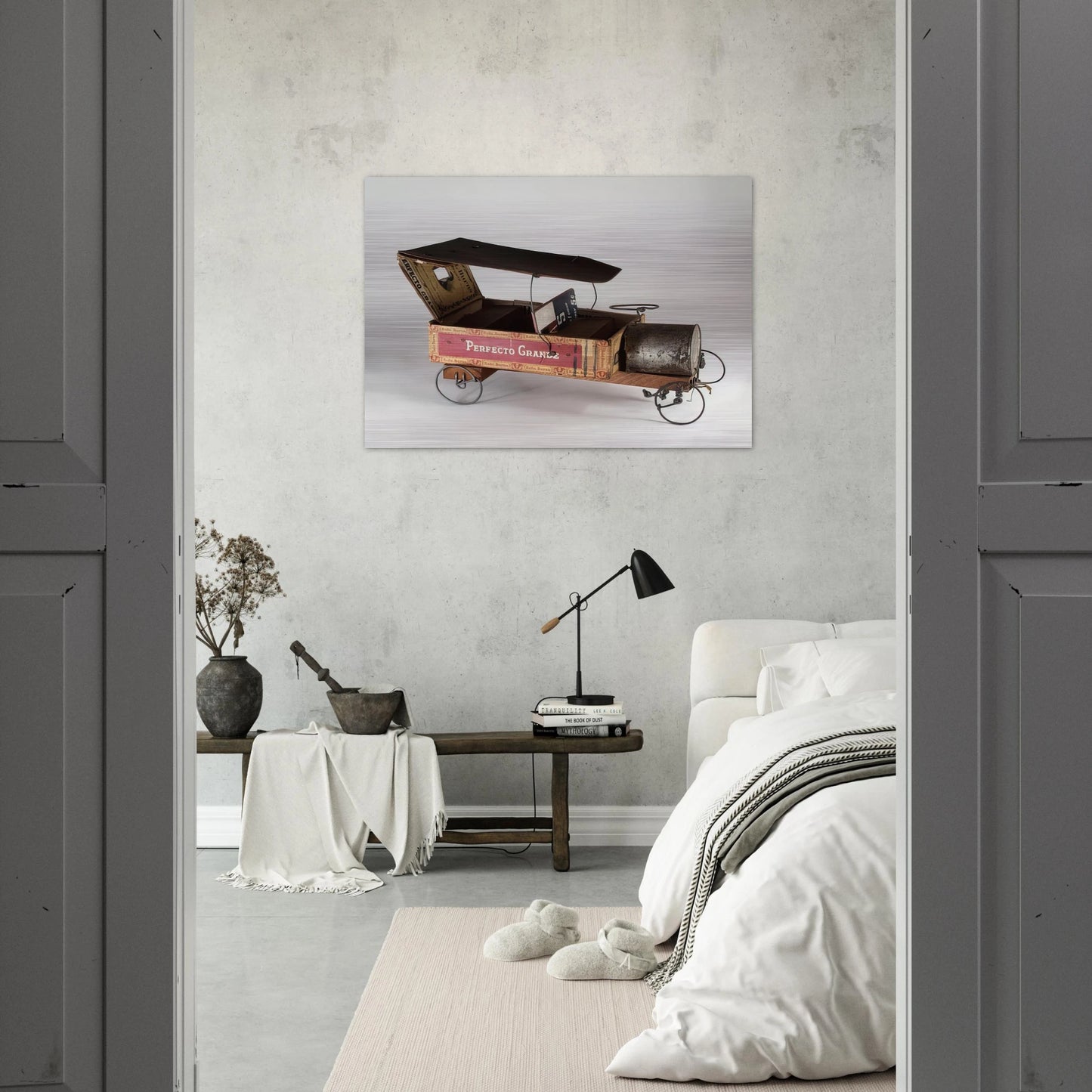 CAR 1943 - Alexander Calder Brushed Aluminum Print - 70x100 cm / 28x40 inches | Alexander Calder Aluminum Print | Alexander Calder Prints