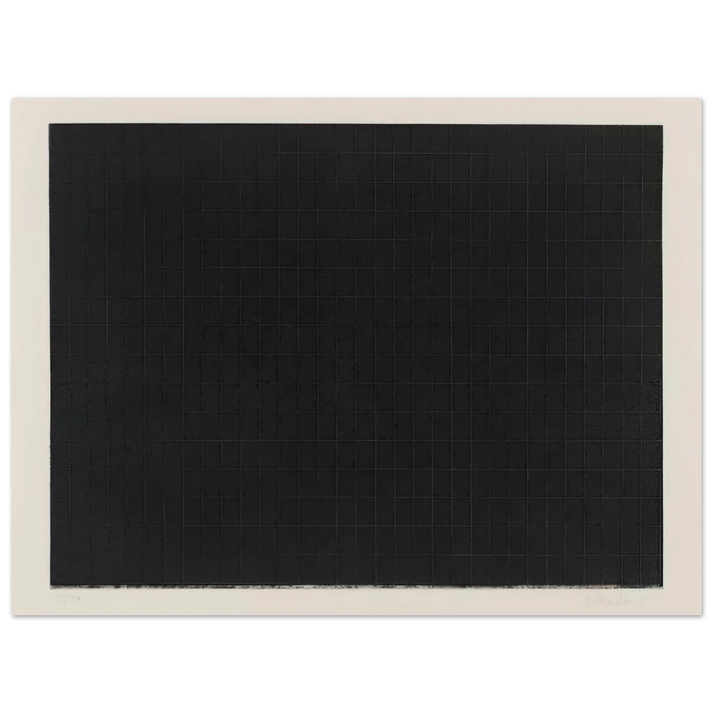 Brice Marden - Untitled From Ten Days - 1971  75x100 cm / 30x40inches Fine Art Poster