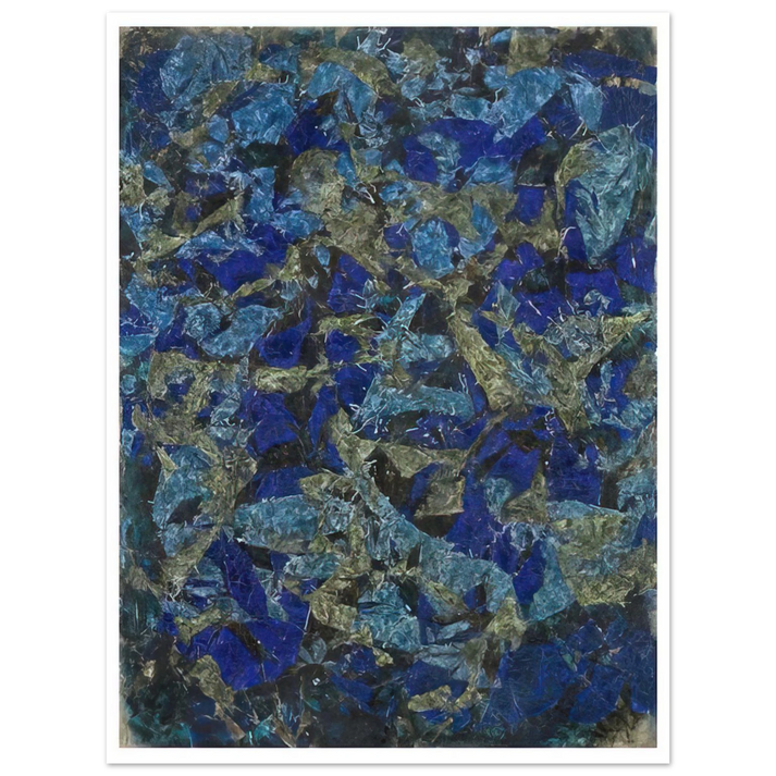 Simon Hantai - Peinture - 1963  75x100 cm / 30x40inches Fine Art Poster