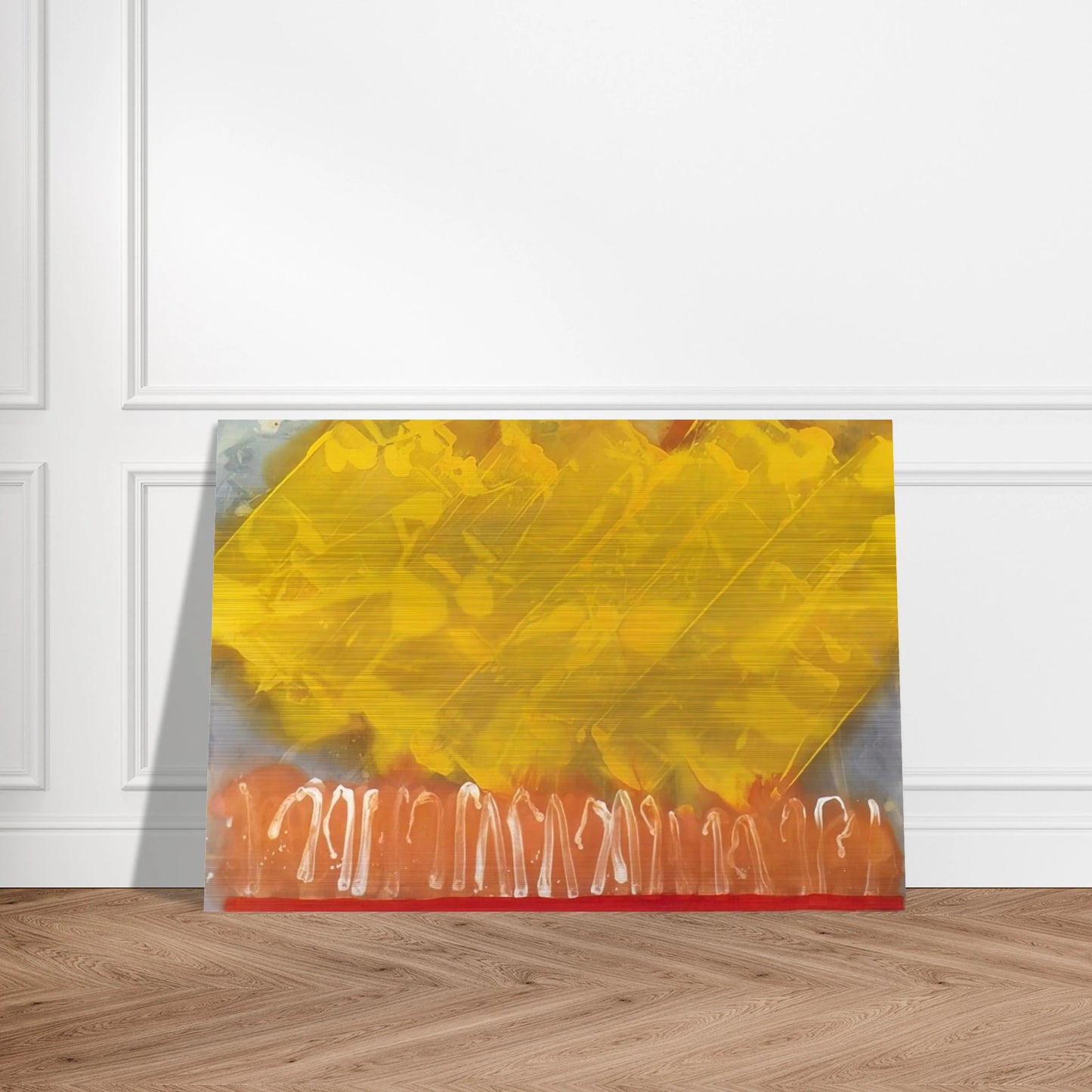 Cathay - 1979 - Albert Irvin Brushed Aluminum Print - 70x100 cm / 28x40 inches | Albert Irvin Aluminum Print | Albert Irvin Prints