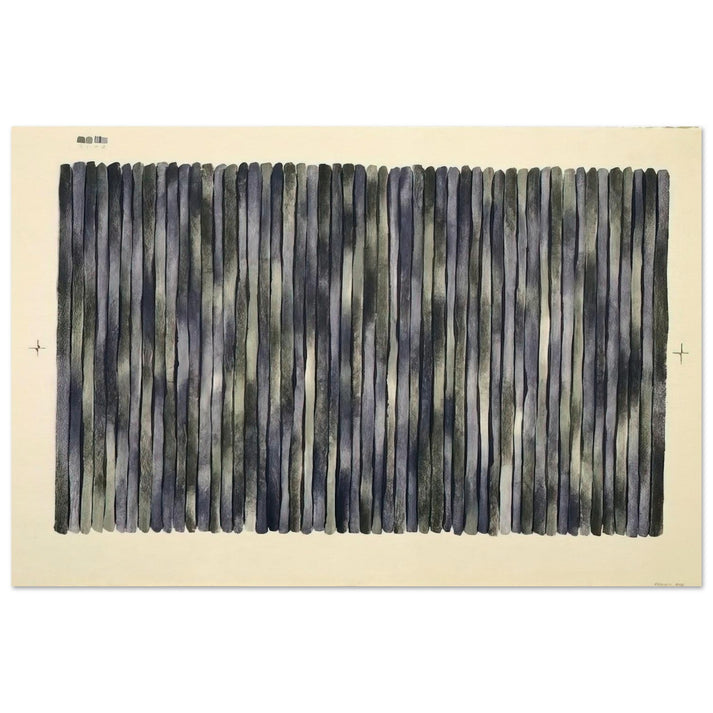 Adam's Rib - 1980 - Gene Davis Art Prints - 100x150 cm / 40x60″ inches | Gene Davis Poster | Gene Davis Prints