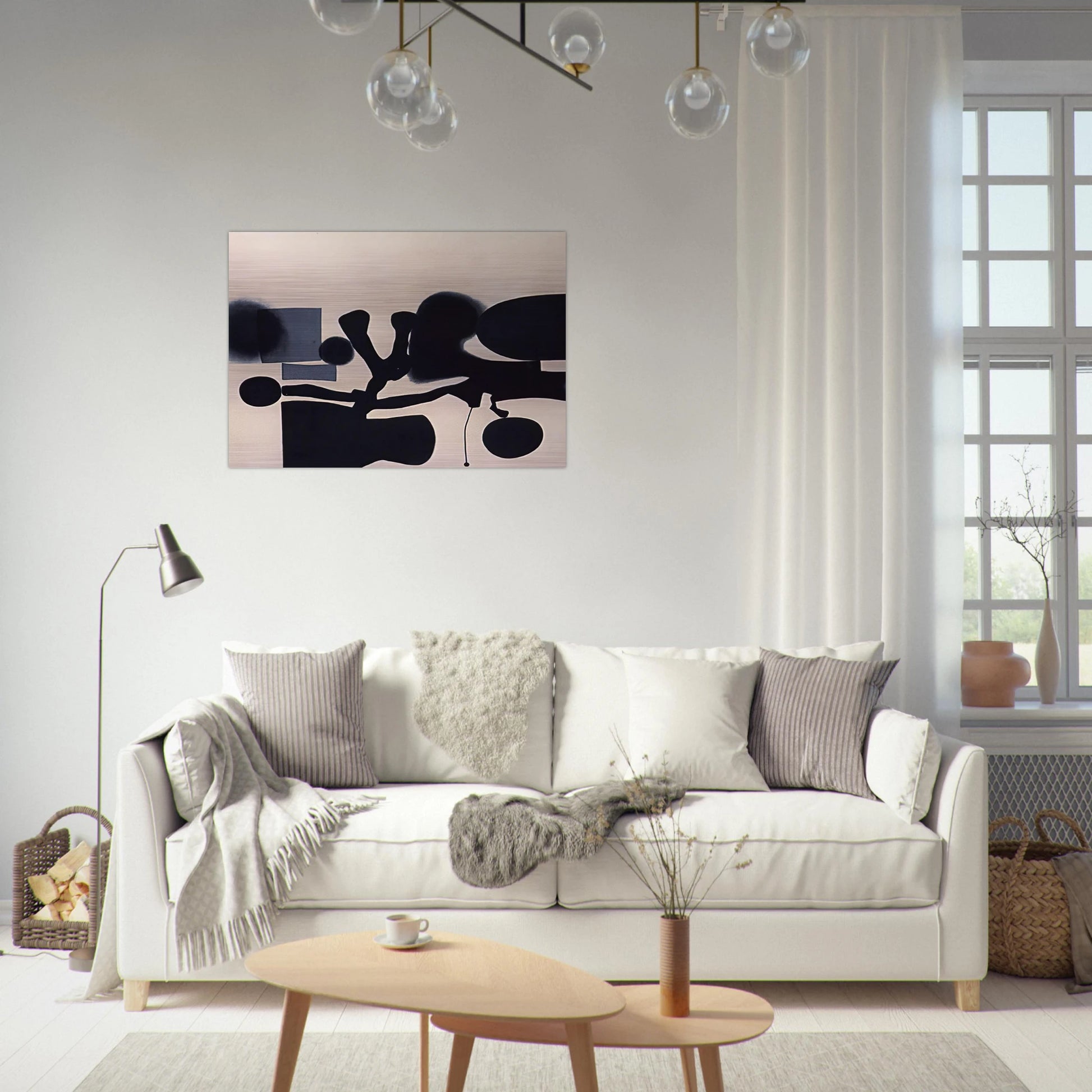 Harmony of Opposites - 1986 - Victor Pasmore Brushed Aluminum Print - 70x100 cm / 28x40 inches | Victor Pasmore Aluminum Print | Victor Pasmore Prints