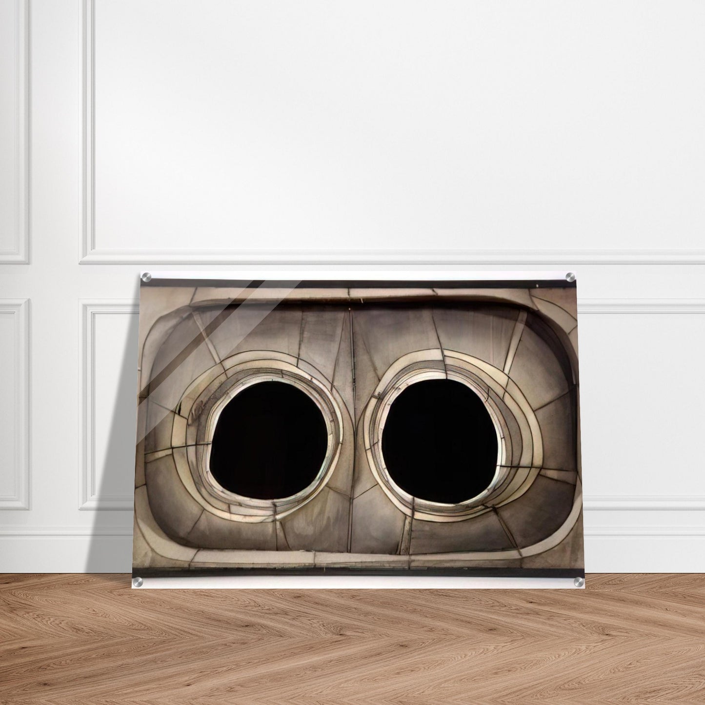 UNTITLED 1960 - Lee Bontecou Acrylic Print - 70x100 cm / 28x40″ inches