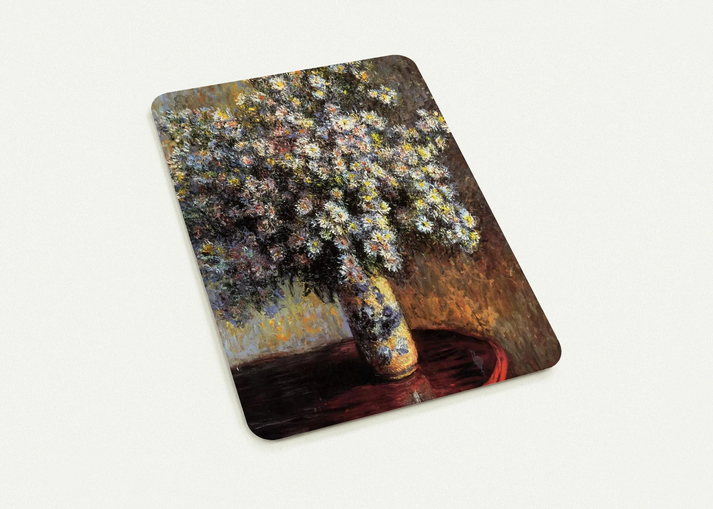 Asters By claude monet Pack of 10 Post Cards | claude monet Post Cards | A6 (10.5 x 14.8 cm) - 4.1 x 5.8 inches