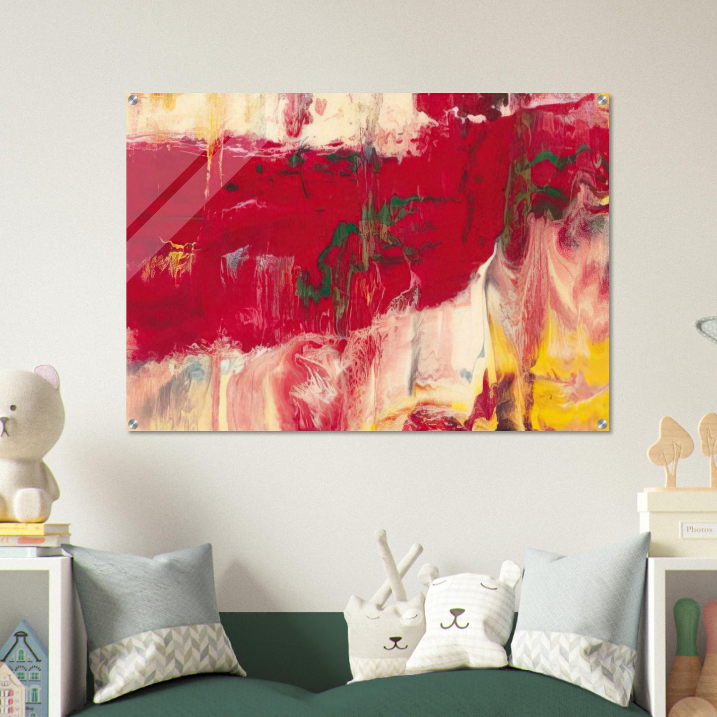 ICE - Gerhard Richter Acrylic Print - 70x100 cm / 28x40″ inches | Gerhard Richter Wall Art | Gerhard Richter Prints