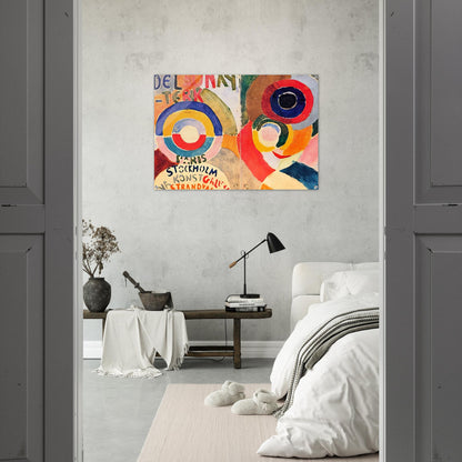 MODERNISM - Sonia Delaunay Acrylic Print - 70x100 cm / 28x40″ inches