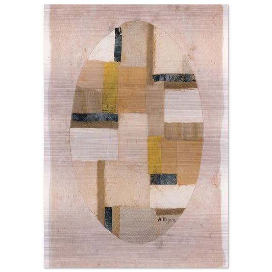 Number 456 - Abstract Expressionism - Anne Ryan Brushed Aluminum Print - 70x100 cm / 28x40 inches | Anne Ryan Aluminum Print | Anne Ryan Prints