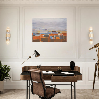 Ciel - Art Informel - Nicolas de Stael Brushed Aluminum Print - 70x100 cm / 28x40 inches | Nicolas de Stael Aluminum Print | Nicolas de Stael Prints