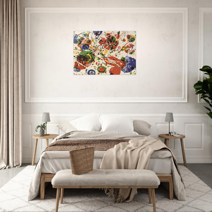 Untitled  from Pasadena Box   Lembark L60  - Sam Francis Acrylic Print - 70x100 cm / 28x40″ inches
