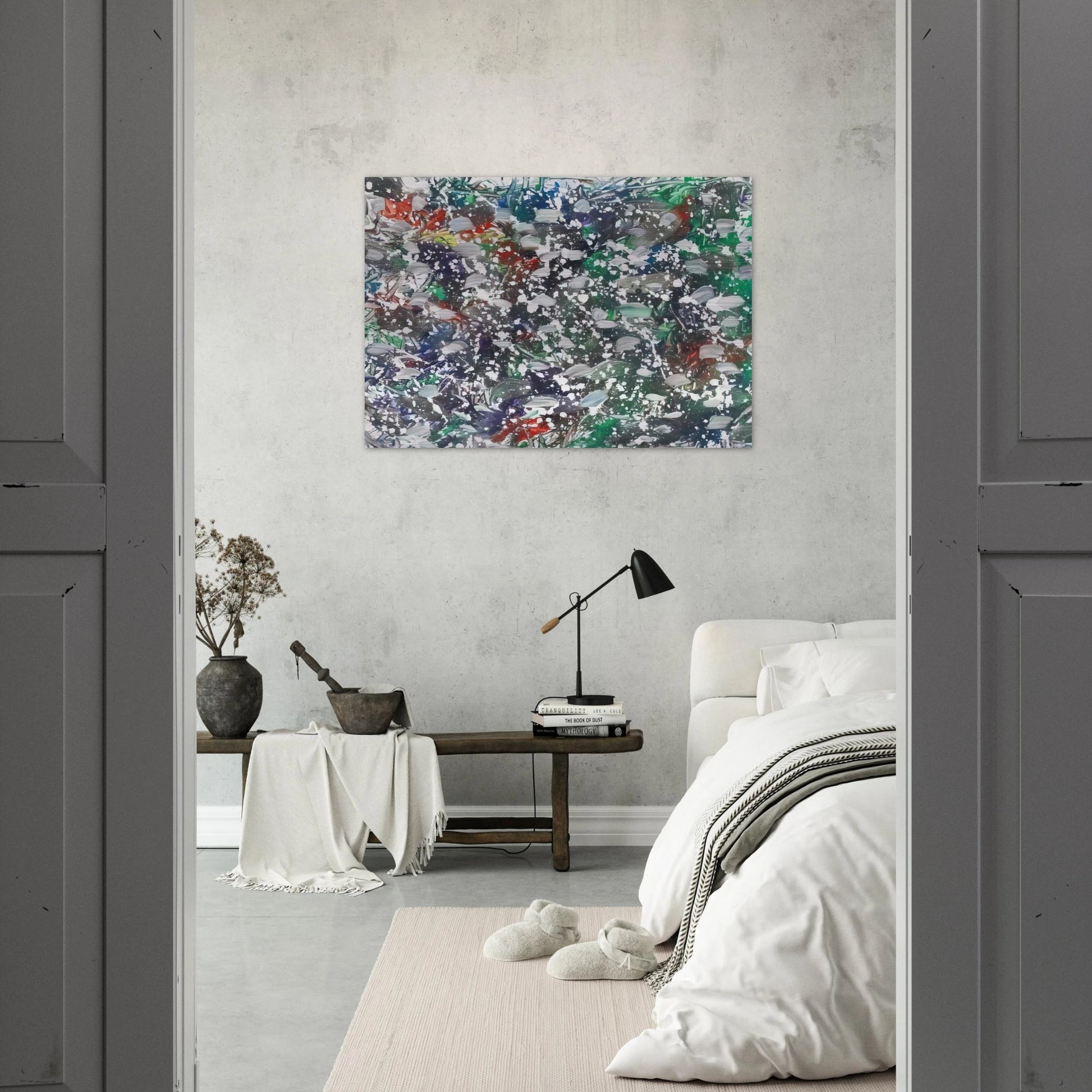 Neigeoliale - Marcel Barbeau Brushed Aluminum Print - 70x100 cm / 28x40 inches | Marcel Barbeau Aluminum Print | Marcel Barbeau Prints