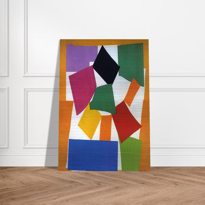 THE SNAIL 1953 - Henri Matisse Brushed Aluminum Print - 70x100 cm / 28x40 inches | Henri Matisse Aluminum Print | Henri Matisse Prints