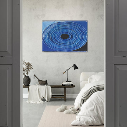 Bindu - Abstract Art - S. H. Raza Acrylic Print - 70x100 cm / 28x40″ inches