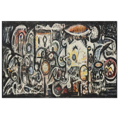 Fugue Number 2 - 1943 - Richard Pousette-Dart Art Prints - 100x150 cm / 40x60″ inches | Richard Pousette-Dart Poster | Richard Pousette-Dart Prints