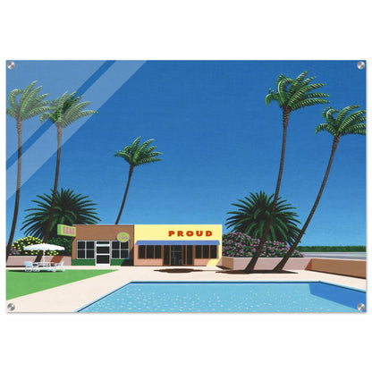 Proud Funk - Hiroshi Nagai Acrylic Print - 70x100 cm / 28x40″ inches