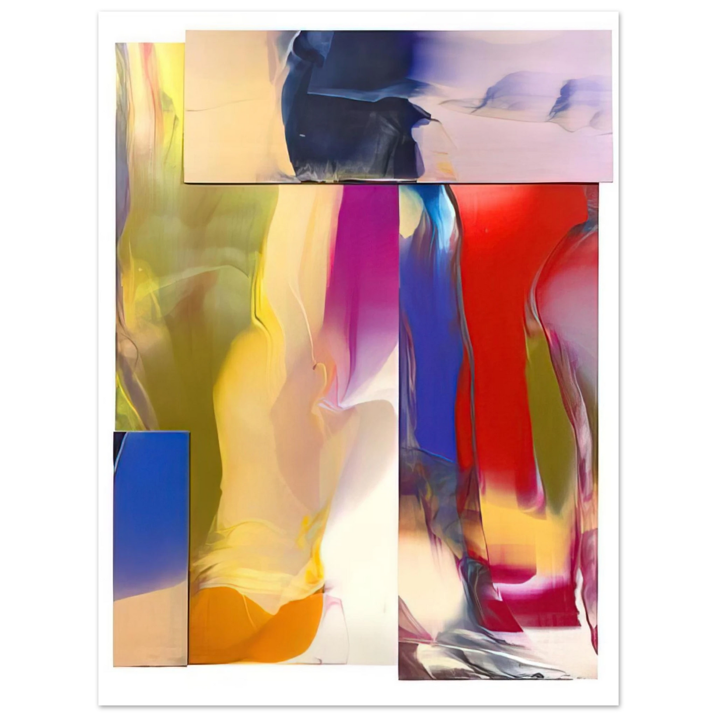 Sam Gilliam - This Time  75x100 cm / 30x40inches Fine Art Poster