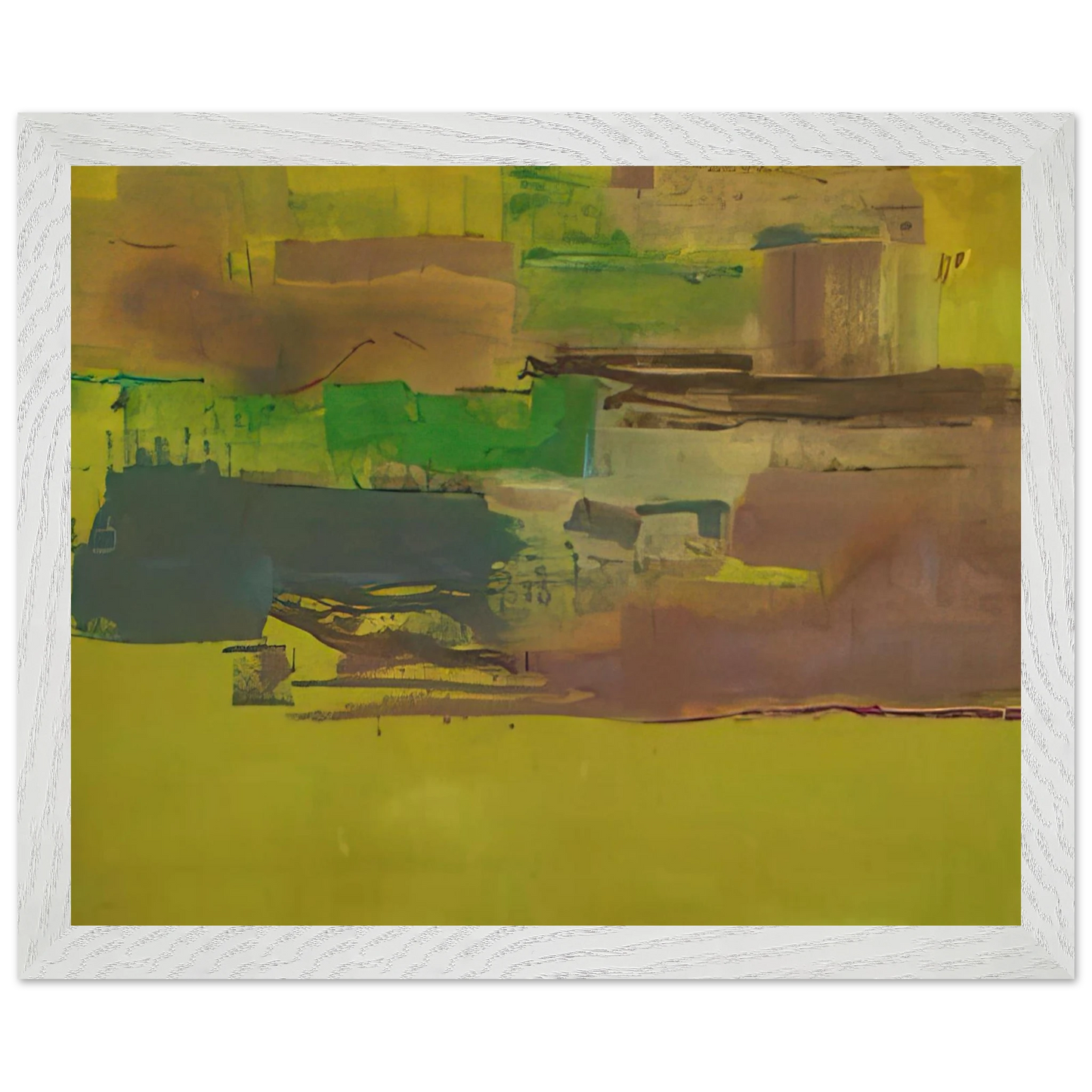 Helen Frankenthaler - August Deep - 1978 Wall art - 50x70 cm / 20x28 inches - Fine Art Poster-canvas - -