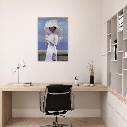 THE GREAT WAR 1964 1 - Rene Magritte Brushed Aluminum Print - 70x100 cm / 28x40 inches | Rene Magritte Aluminum Print | Rene Magritte Prints
