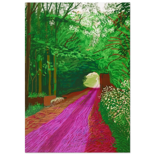 David Hockney - David Hockney Wall art - 13x18 cm / 5x7 inches - Fine Art Poster - -