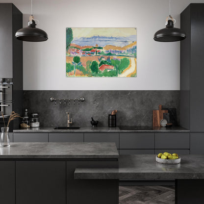 VUE DE COLLIOURE 1906 - Henri Matisse Acrylic Print - 70x100 cm / 28x40″ inches