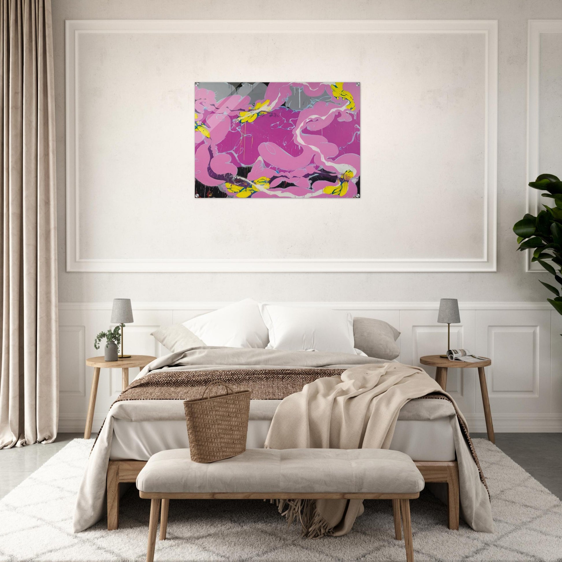 Russian Easter - 1979 - Norman Bluhm Acrylic Print - 70x100 cm / 28x40″ inches