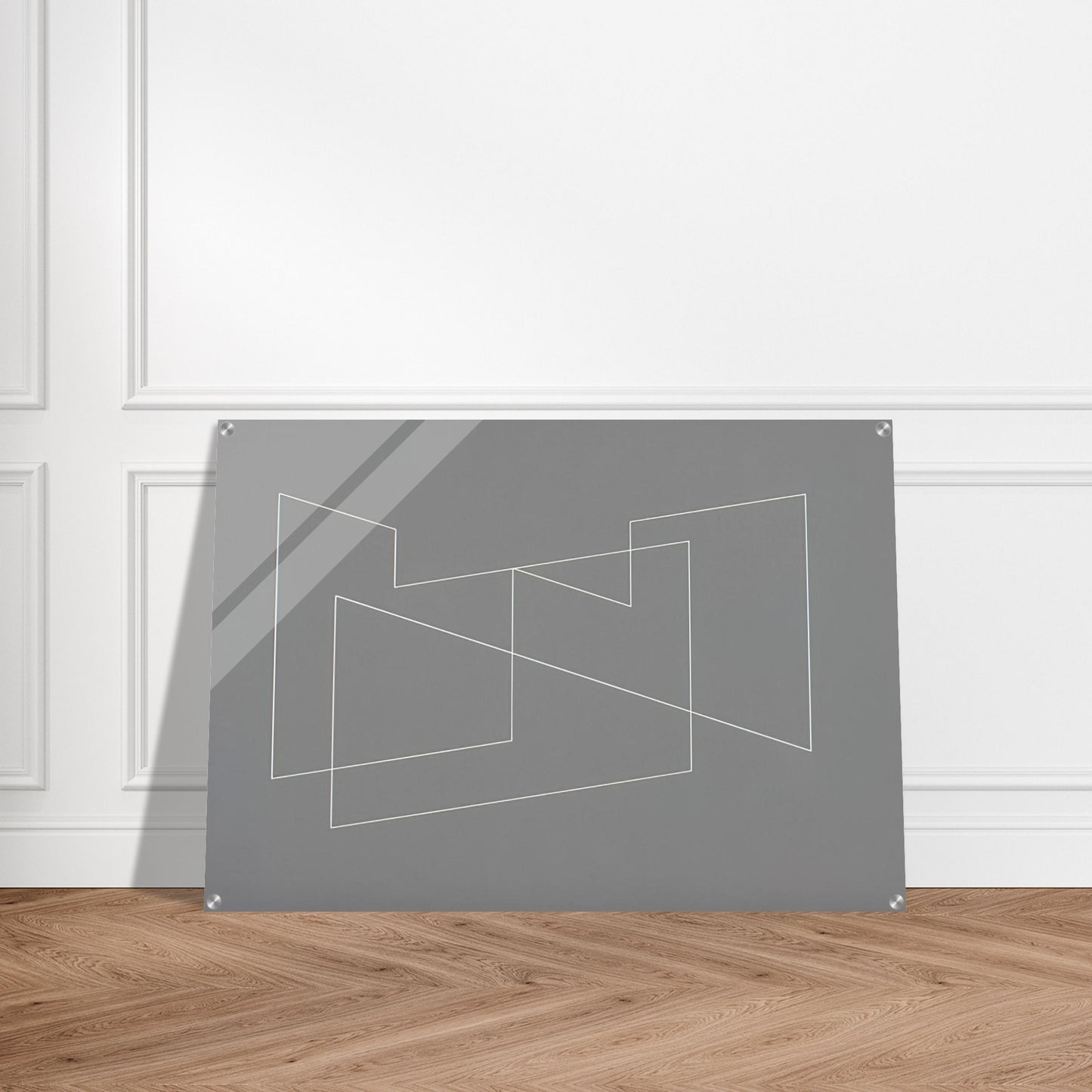 STRUCTURAL INDICATION 1948 - Josef Albers Acrylic Print - 70x100 cm / 28x40″ inches