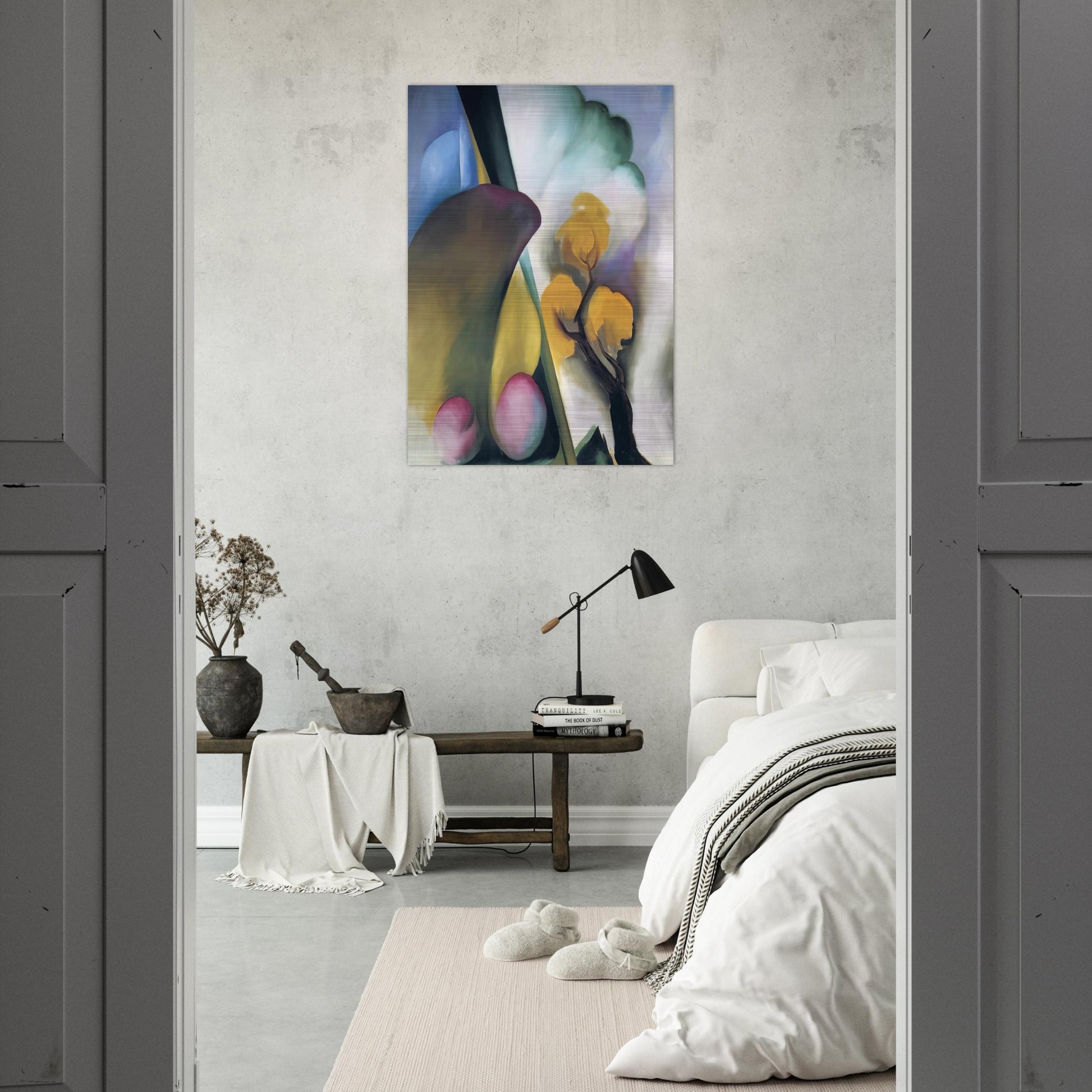 Spring - Georgia O'Keeffe Brushed Aluminum Print - 70x100 cm / 28x40 inches | Georgia O'Keeffe Aluminum Print | Georgia O'Keeffe Prints
