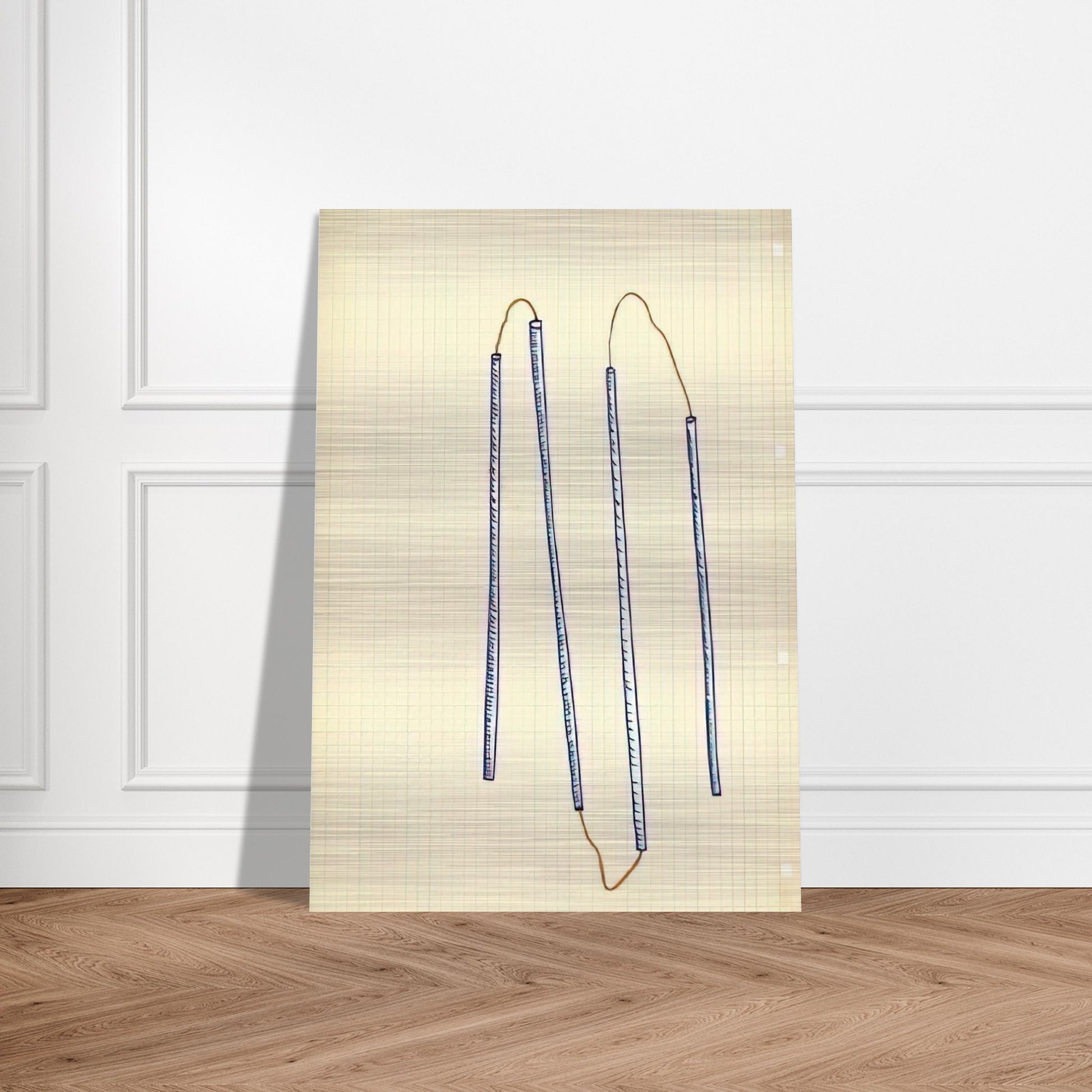 UNTITLED 1969 - Sigmar Polke Brushed Aluminum Print - 70x100 cm / 28x40 inches | Sigmar Polke Aluminum Print | Sigmar Polke Prints