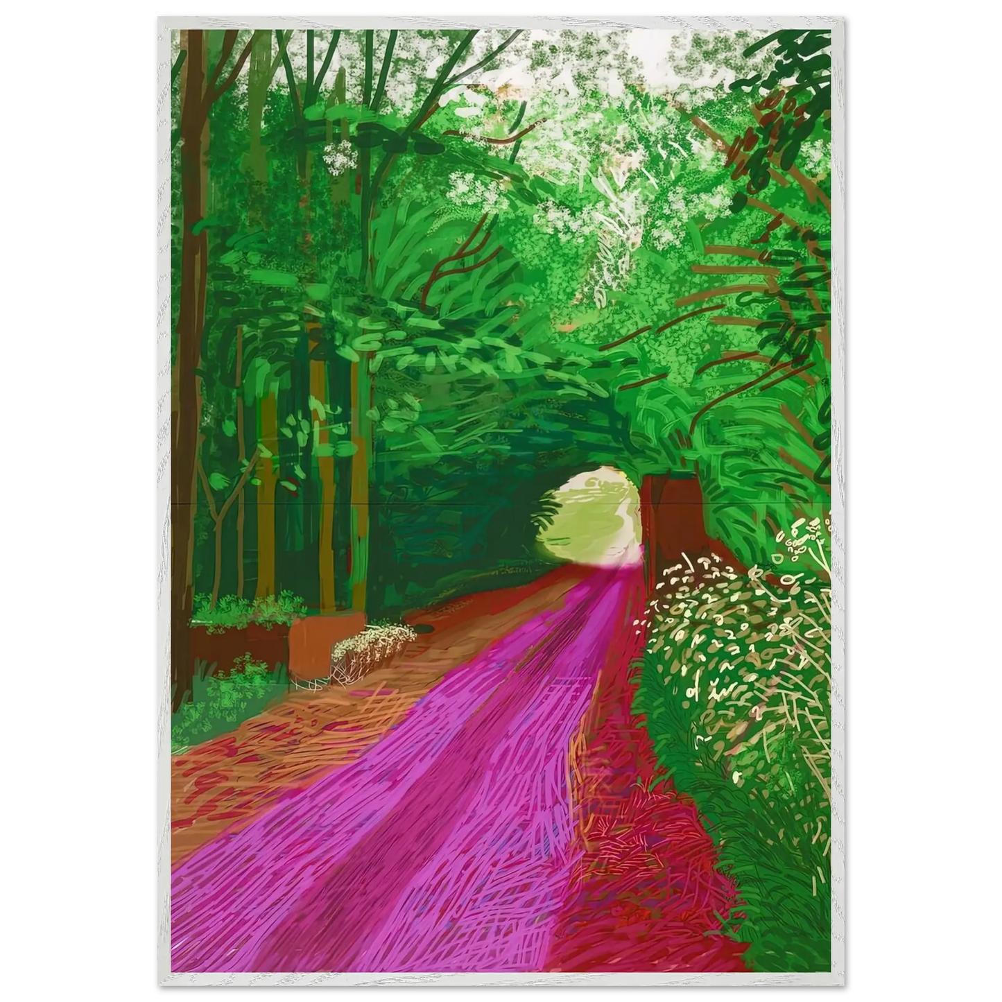 David Hockney - David Hockney Wall art - A2 (42 x 59.4  cm) - Fine Art Poster - -