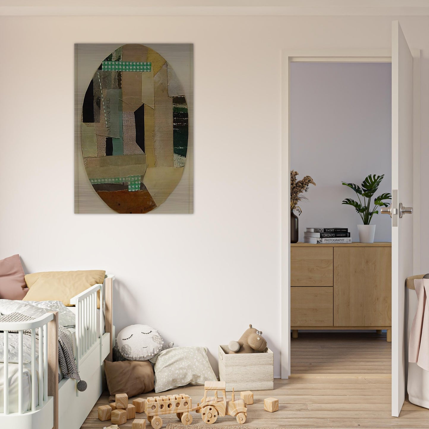 Number 22 - 1950 - Anne Ryan Brushed Aluminum Print - 70x100 cm / 28x40 inches | Anne Ryan Aluminum Print | Anne Ryan Prints