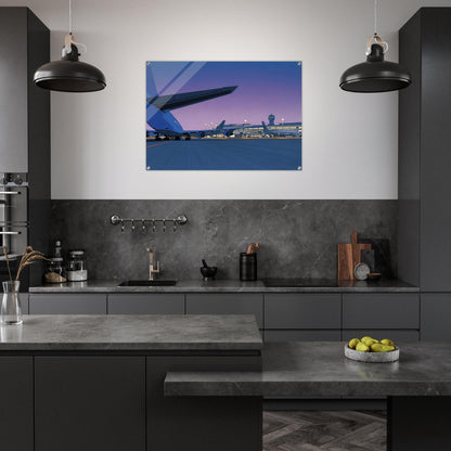 Taxiway - Hiroshi Nagai Acrylic Print - 70x100 cm / 28x40″ inches