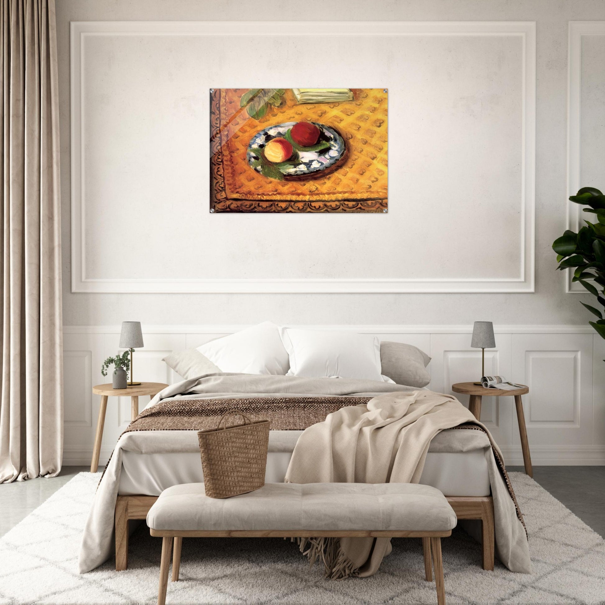 TWO PEACHES 1920 - Henri Matisse Acrylic Print - 70x100 cm / 28x40″ inches