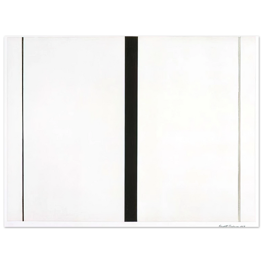 Barnett Newman - Untitled Etching #1  75x100 cm / 30x40inches Fine Art Poster