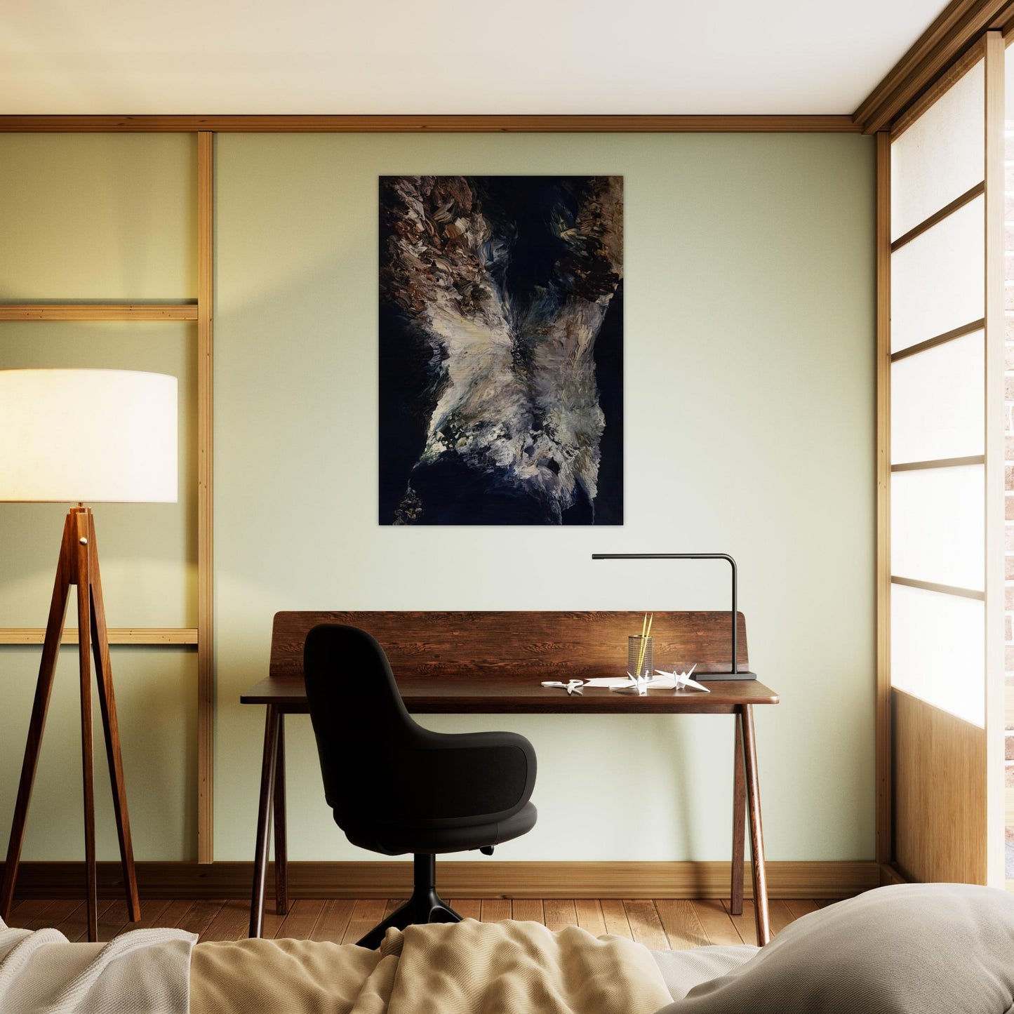 Jay DeFeo/BIG/The Annunciation - Jay DeFeo Brushed Aluminum Print - 70x100 cm / 28x40 inches | Jay DeFeo Aluminum Print | Jay DeFeo Prints
