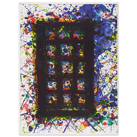 Sam Francis - Concert Hall Set II  75x100 cm / 30x40inches Fine Art Poster