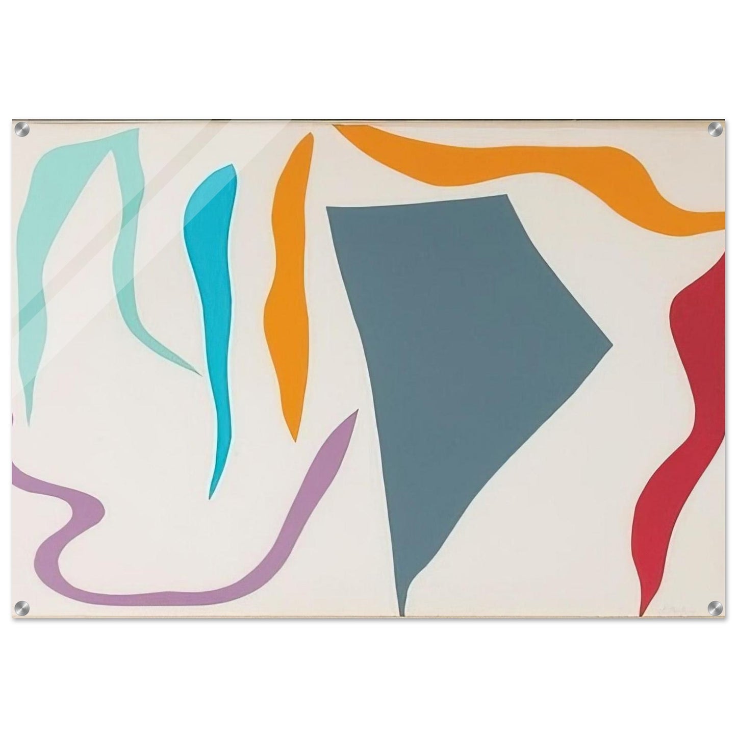 Untitled - 1980 - Ray Parker Acrylic Print - 70x100 cm / 28x40″ inches | Ray Parker Wall Art | Ray Parker Prints