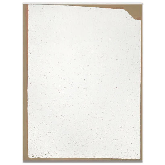 Robert Ryman - Convention  75x100 cm / 30x40inches Fine Art Poster