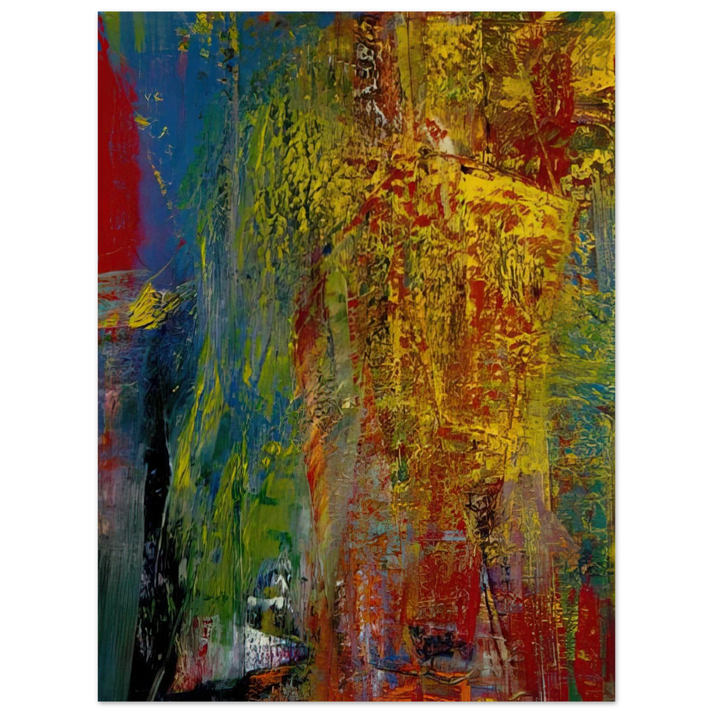 Gerhard Richter - COURBET  75x100 cm / 30x40inches Fine Art Poster