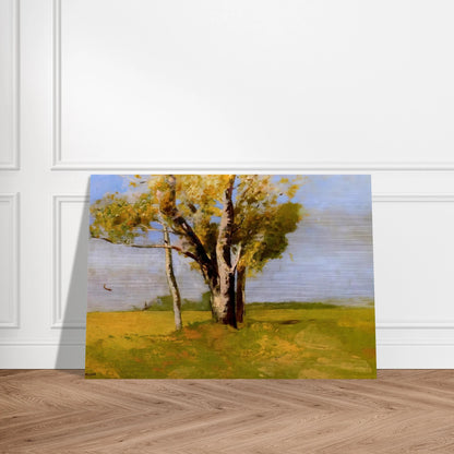 TREES - Odilon Redon Brushed Aluminum Print - 70x100 cm / 28x40 inches | Odilon Redon Aluminum Print | Odilon Redon Prints