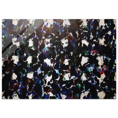 Free Floating Clouds - Sam Francis Acrylic Print - 70x100 cm / 28x40″ inches