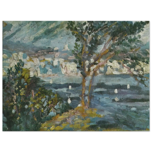Salvador Dali - LANDSCAPE CADAQUES 1920  75x100 cm / 30x40inches Fine Art Poster