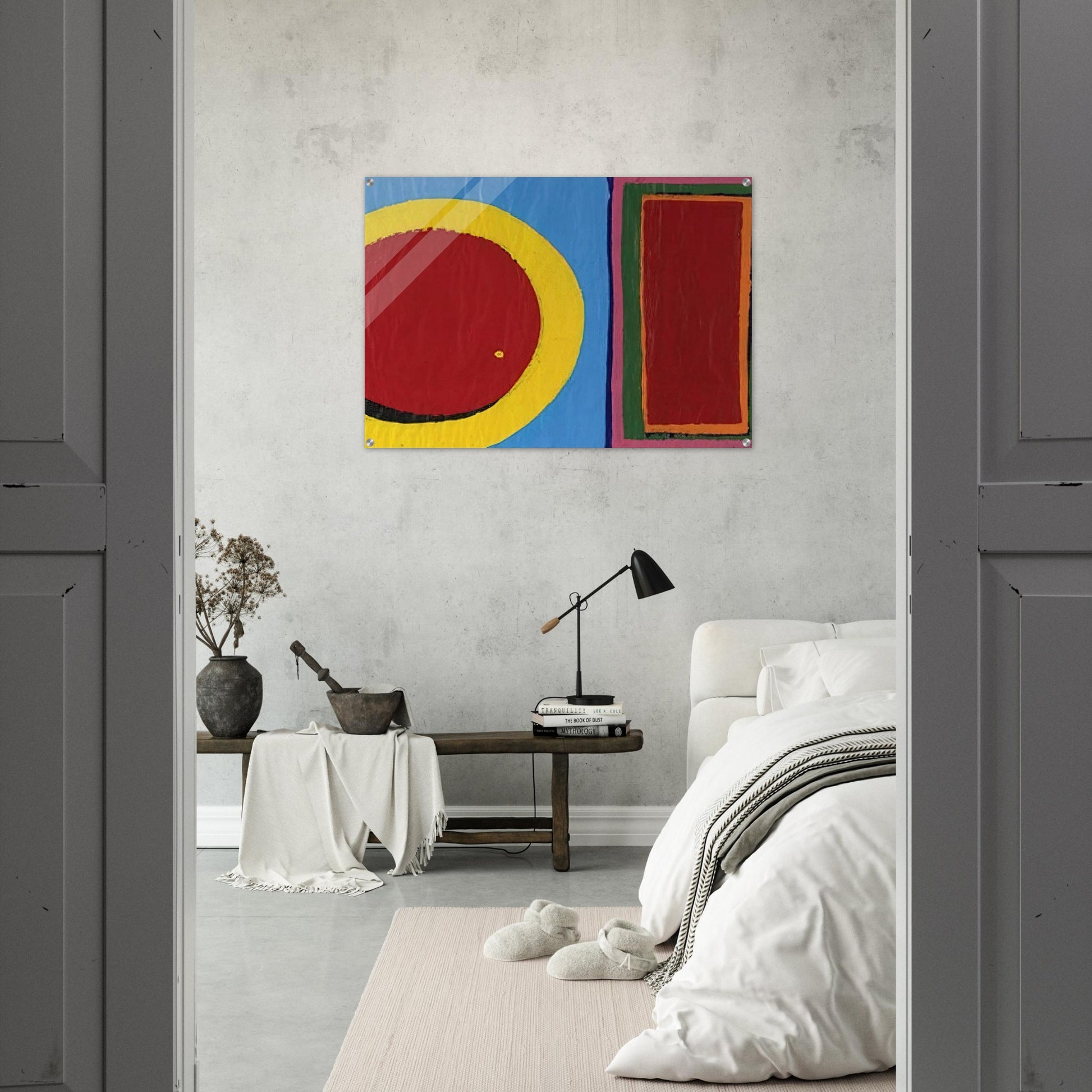 Composition - Al Held Acrylic Print - 70x100 cm / 28x40″ inches