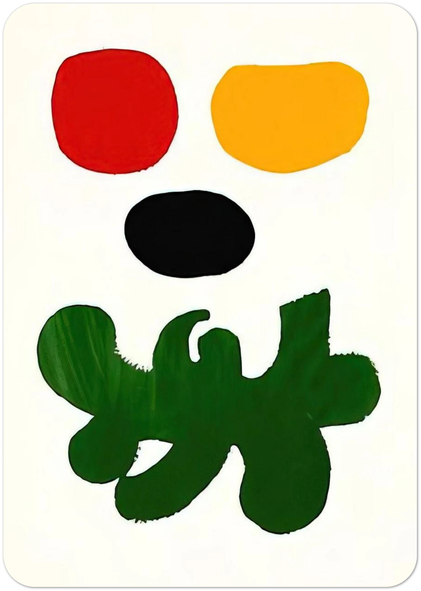 Levitation - 1969 By Adolph Gottlieb Pack of 10 Post Cards | Adolph Gottlieb Post Cards | A6 (10.5 x 14.8 cm) - 4.1 x 5.8 inches