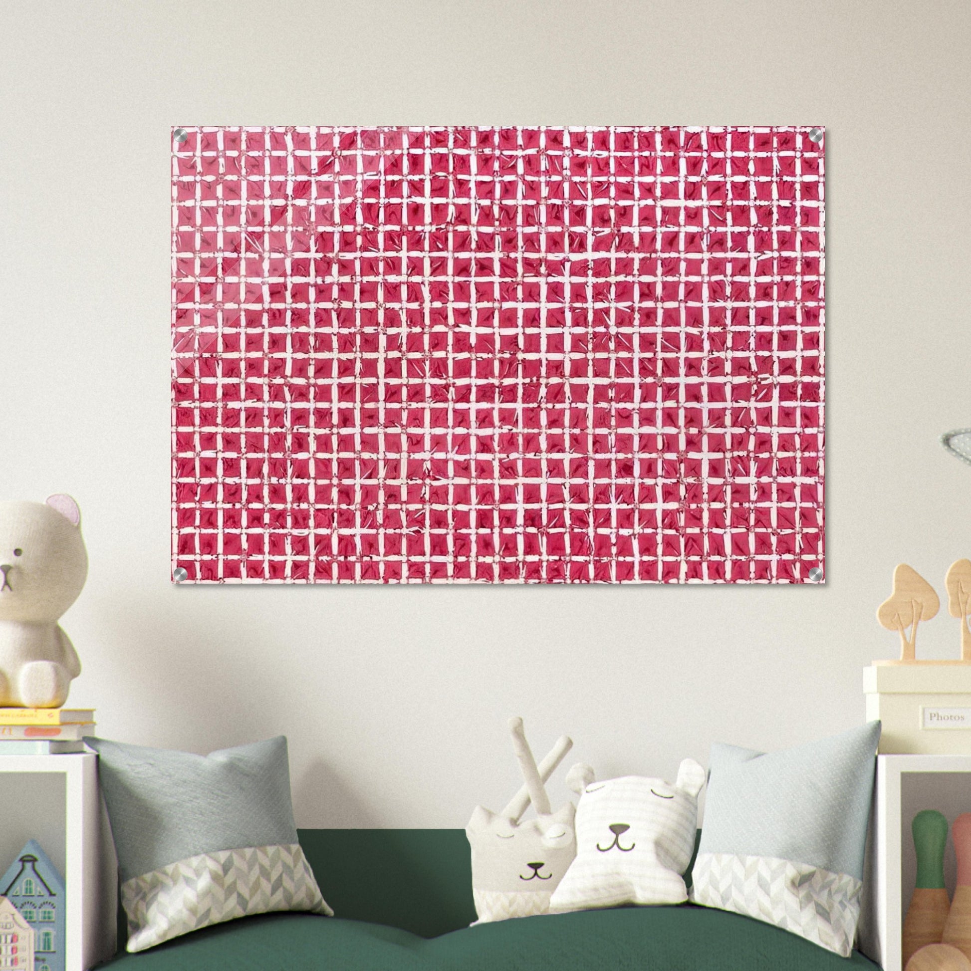 Tabula - 1976 - Simon Hantai Acrylic Print - 70x100 cm / 28x40″ inches | Simon Hantai Wall Art | Simon Hantai Prints
