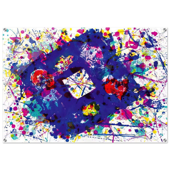 Untitled  SF 259  - Sam Francis Acrylic Print - 70x100 cm / 28x40″ inches