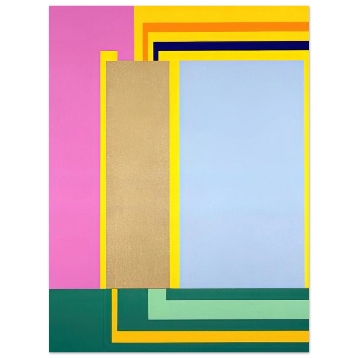 Peter Halley - Bubble - 1998  75x100 cm / 30x40inches Fine Art Poster
