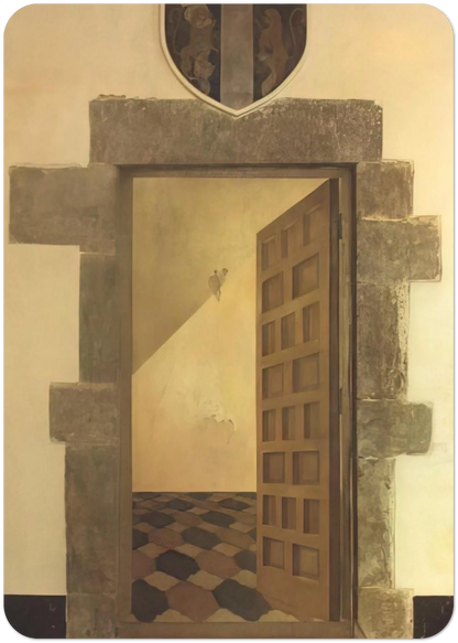 OVERTURE IN TROMPE L OEIL By Salvador Dali Pack of 10 Post Cards | Salvador Dali Post Cards | A6 (10.5 x 14.8 cm) - 4.1 x 5.8 inches