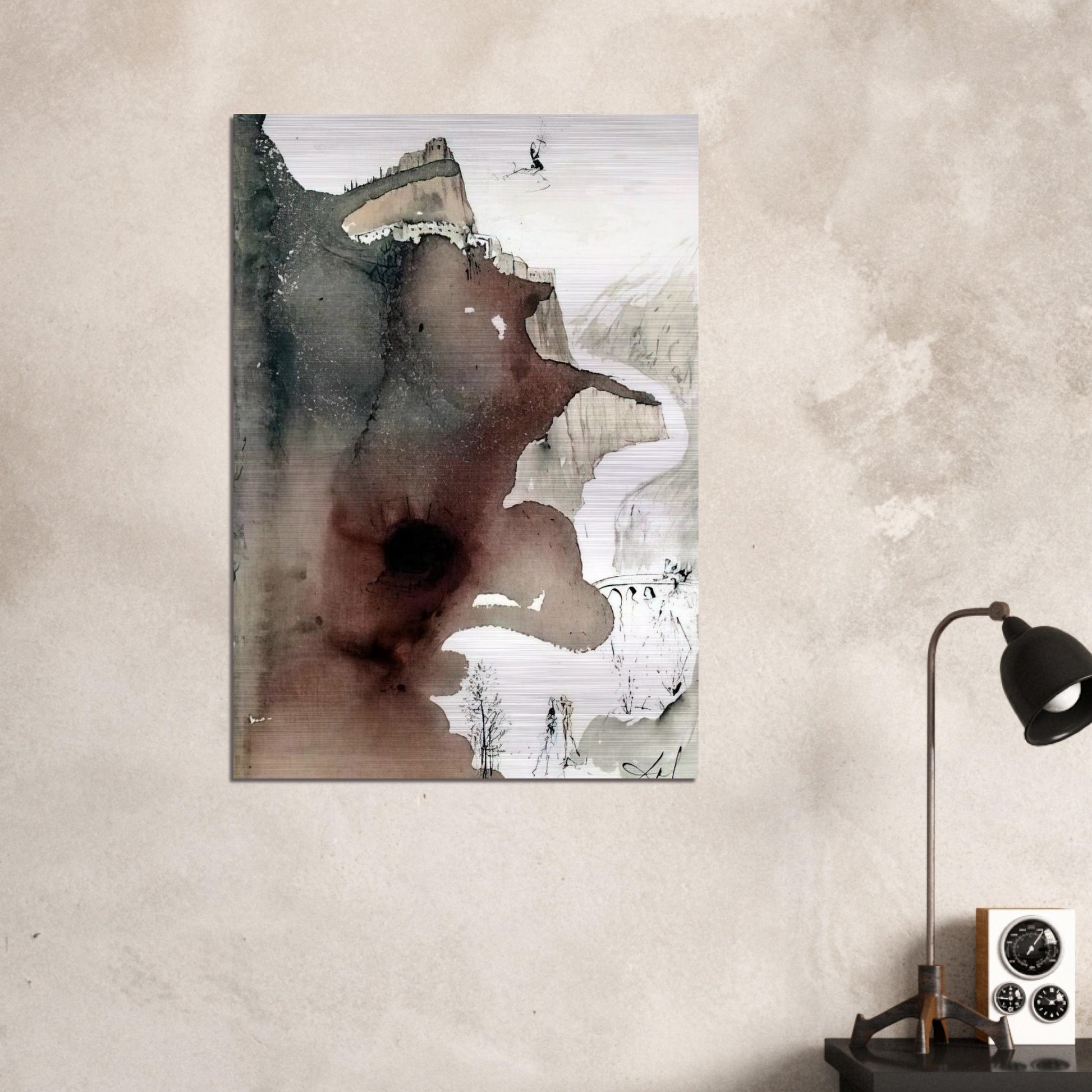 ET BAPTIZATUS EST A IOANNE IN IORDANE LUKE 3 3 - Salvador Dali Brushed Aluminum Print - 70x100 cm / 28x40 inches | Salvador Dali Aluminum Print | Salvador Dali Prints