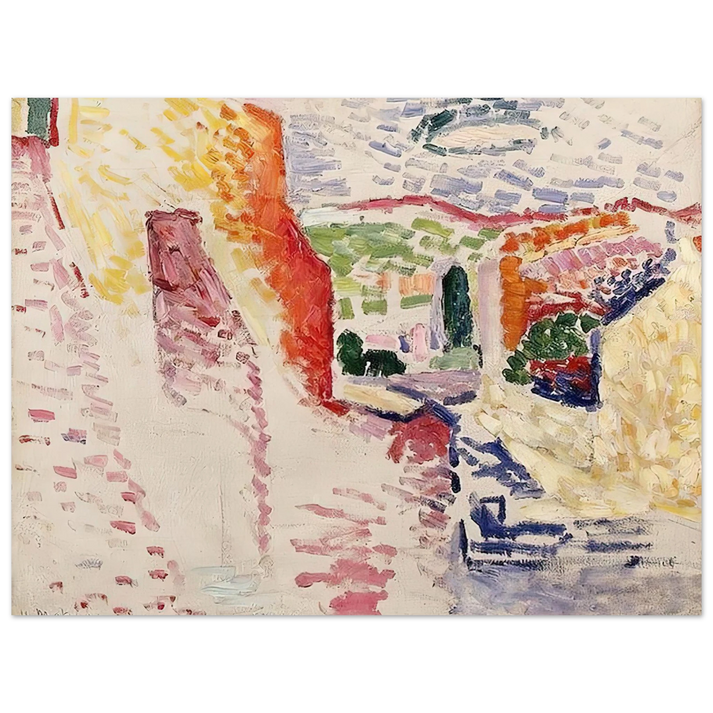 Henri Matisse - SUN STREET 1905  75x100 cm / 30x40inches Fine Art Poster