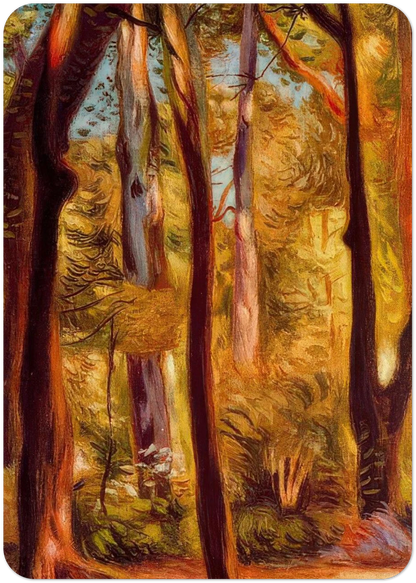 LANDSCAPE OF CASCINE By Giorgio de Chirico Pack of 10 Post Cards | Giorgio de Chirico Post Cards | A6 (10.5 x 14.8 cm) - 4.1 x 5.8 inches
