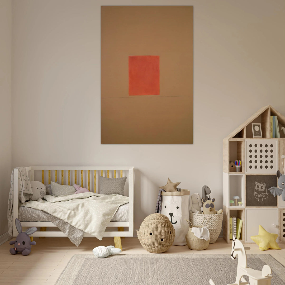 Delphic Sun-Box #2 - 1968 - Theodoros Stamos Art Prints - 100x150 cm / 40x60″ inches | Theodoros Stamos Poster | Theodoros Stamos Prints